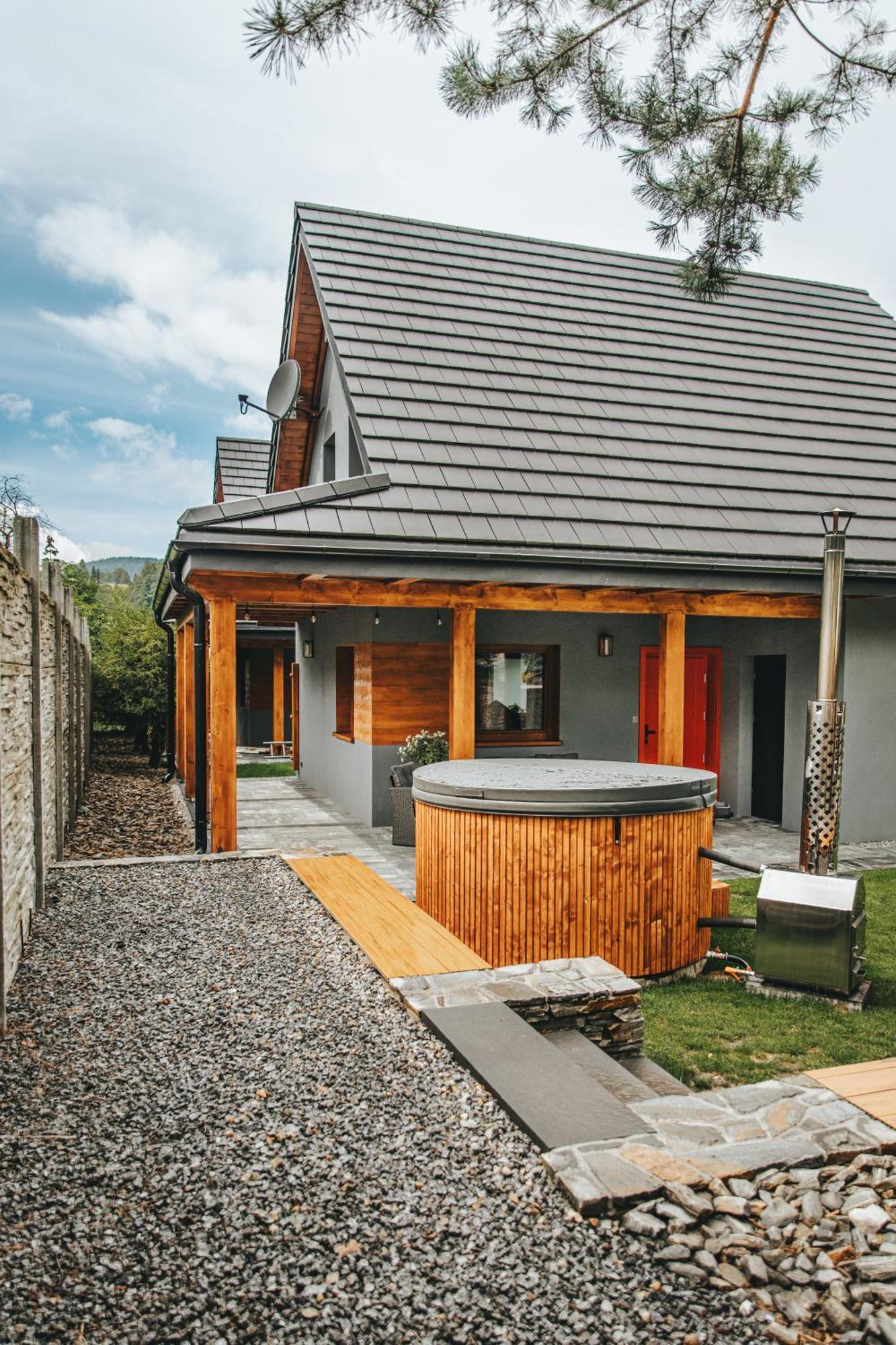 Skrzaci Zakatek - Domek Z Prywatna Balia Z Jacuzzi Stronie Slaskie Exterior photo